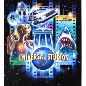 Universal Orlando Resort Amblin Compilation Poster* Home Decorations