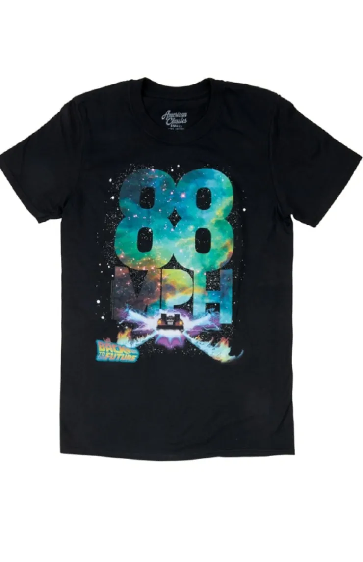 Universal Orlando Resort Back To The Future "88 MPH" Adult T-Shirt* Adult T-shirts