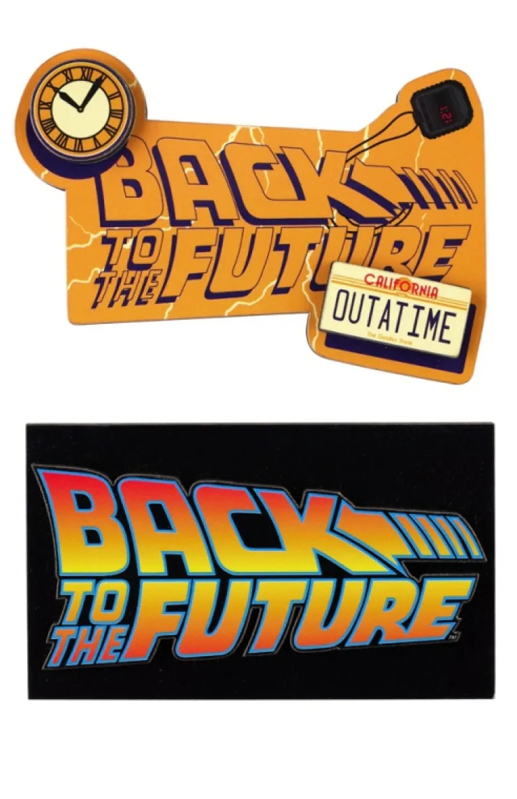 Universal Orlando Resort Back To The Future Wood Magnet Set* Magnets