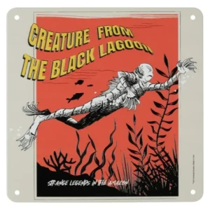 Universal Orlando Resort Creature from the Black Lagoon 70th Anniversary Wall Sign* Home Decorations