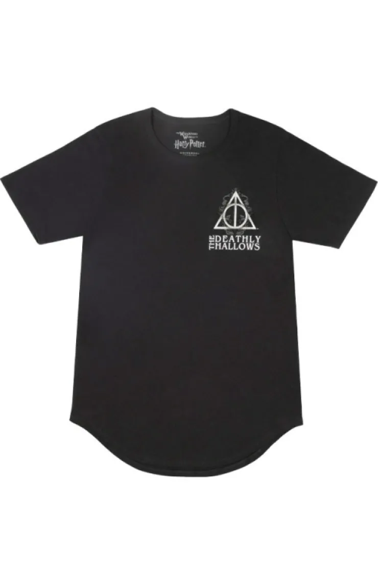 Universal Orlando Resort Deathly Hallows™ Curved Hem T-Shirt* Adult Fashion Tops