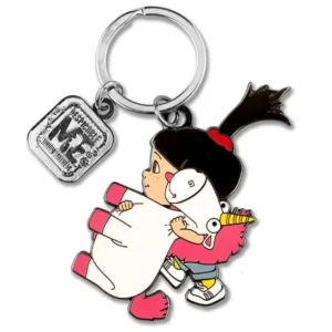 Universal Orlando Resort Despicable Me Agnes Holding Unicorn Keychain* Key Chains