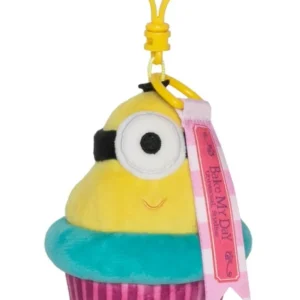 Universal Orlando Resort Despicable Me Bake My Day Minion Cupcake Backpack Clip* Key Chains