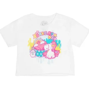 Universal Orlando Resort Despicable Me Bake My Day Fluffy Crop T-Shirt* Adult Fashion Tops