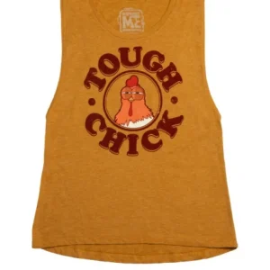 Universal Orlando Resort El Pollito Tough Chick Ladies Sleeveless T-Shirt* Adult T-shirts