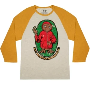 Universal Orlando Resort E.T. "The Extra-Terrestrial" Raglan Shirt* Adult T-shirts