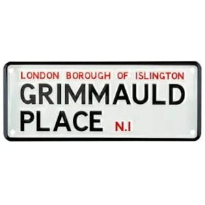 Universal Orlando Resort Grimmauld Place Metal Sign* Home Decorations