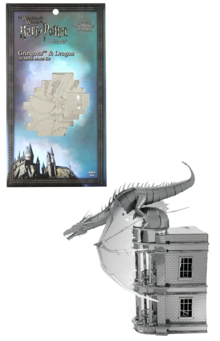Universal Orlando Resort Gringotts™ & Dragon 3D Metal Model Kit* Toys