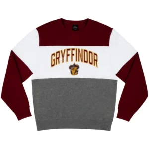 Universal Orlando Resort Gryffindor&trade; Color Block Adult Crew Neck Sweatshirt* Adult Outerwear
