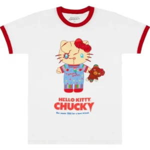 Universal Orlando Resort Hello Kitty&reg; Chucky Adult Ringer T-Shirt* Adult T-shirts