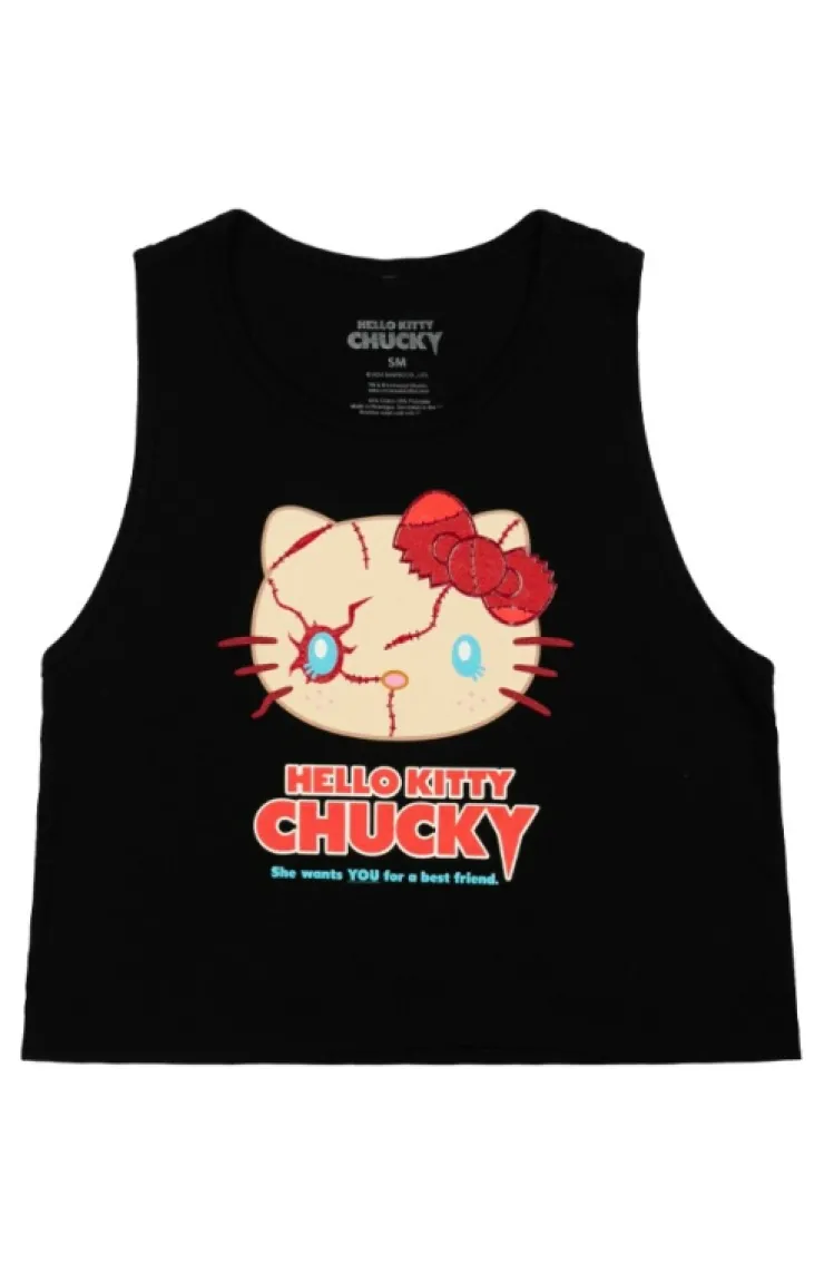 Universal Orlando Resort Hello Kitty® Chucky Cropped Adult Tank* Adult T-shirts