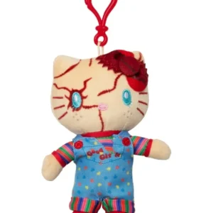 Universal Orlando Resort Hello Kitty&reg; Chucky Plush Backpack Clip* Key Chains