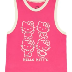 Universal Orlando Resort Hello Kitty&reg; Icon Adult Cropped Tank* Adult Fashion Tops