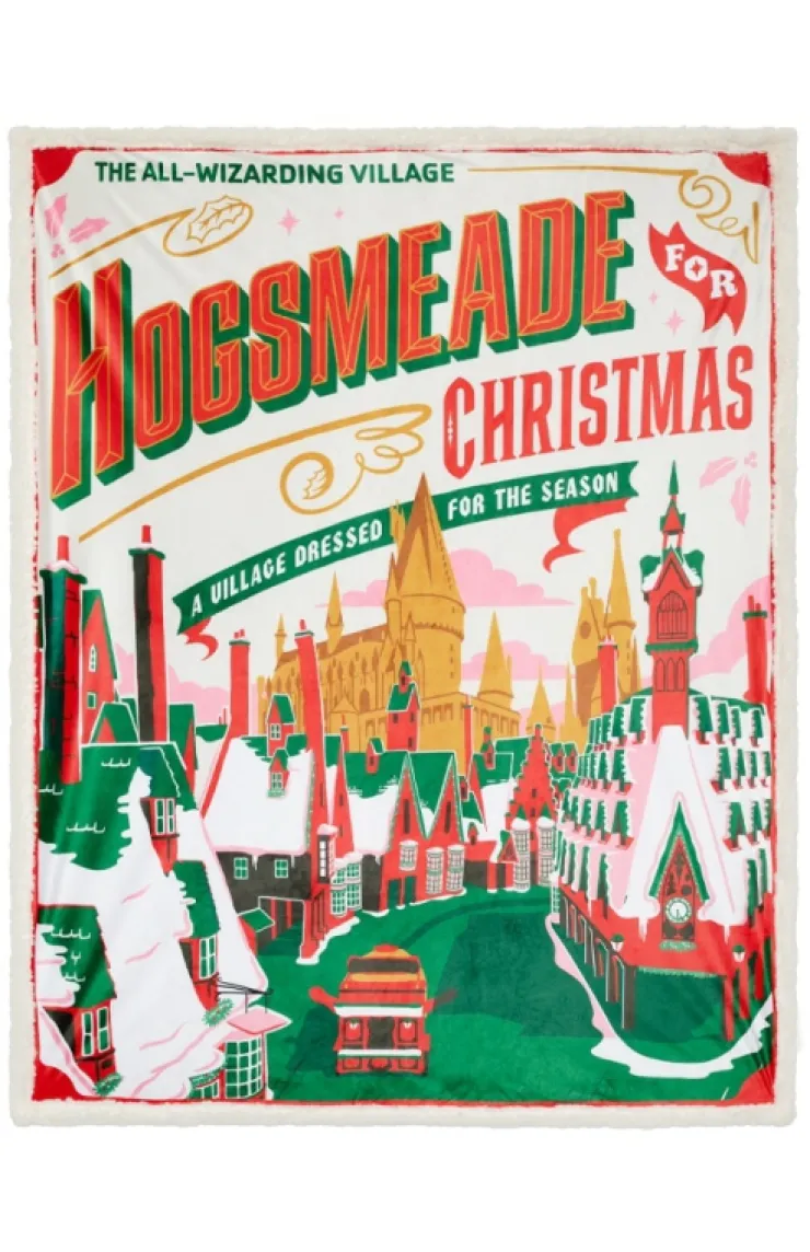 Universal Orlando Resort Hogsmeade™ for Christmas Throw Blanket* Holiday