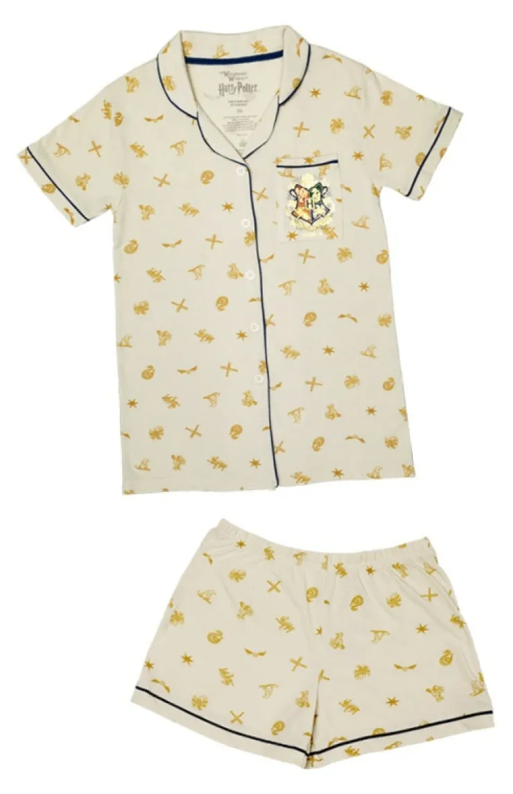 Universal Orlando Resort Hogwarts™ Crest Adult 2-Piece Pajama Set* Adult Loungewear