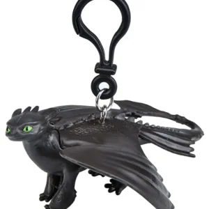 Universal Orlando Resort How to Train Your Dragon Toothless Figurine Keychain* Key Chains