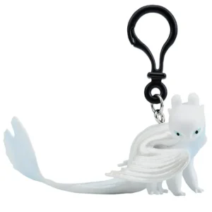 Universal Orlando Resort How to Train Your Dragon Light Fury Figurine Keychain* Key Chains