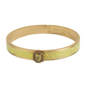 Universal Orlando Resort Hufflepuff&trade; Crest Bangle Bracelet* Jewelry