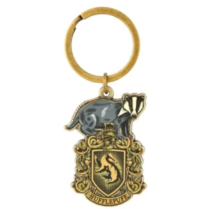 Universal Orlando Resort Hufflepuff&trade; Crest Metal Keychain* Key Chains