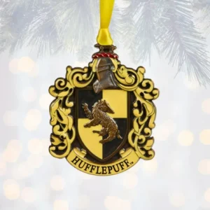 Universal Orlando Resort Hufflepuff&trade; Crest Metal Ornament* Holiday