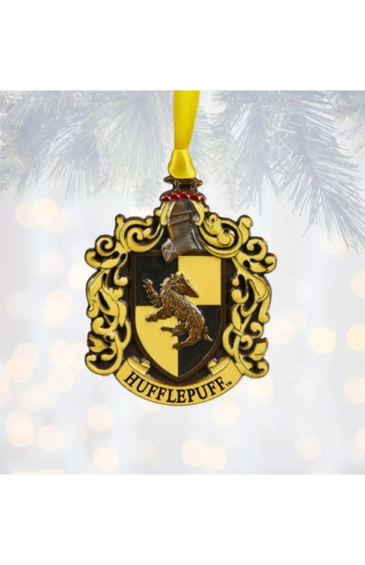 Universal Orlando Resort Hufflepuff™ Crest Metal Ornament* Holiday