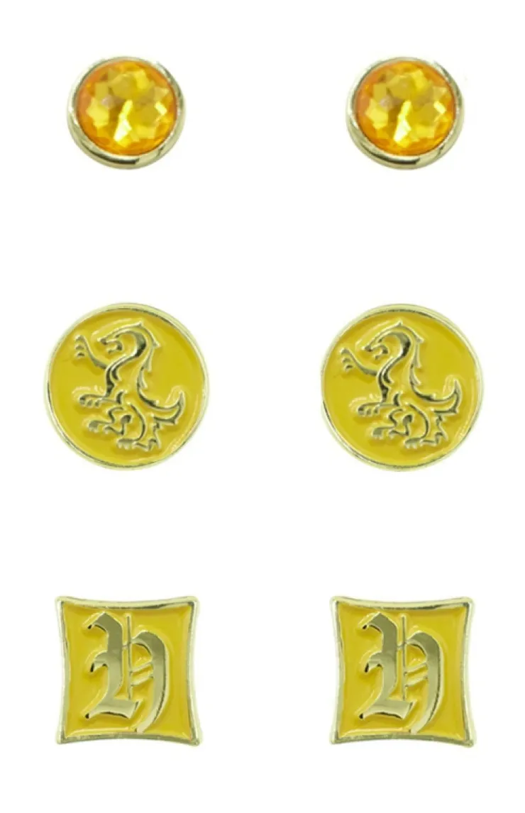 Universal Orlando Resort Hufflepuff™ Earring Set* Jewelry