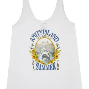 Universal Orlando Resort Jaws Amity Island Adult Tank* Adult Fashion Tops