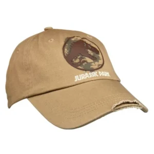 Universal Orlando Resort Jurassic Park Logo Khaki Adult Cap* Headwear | Headwear