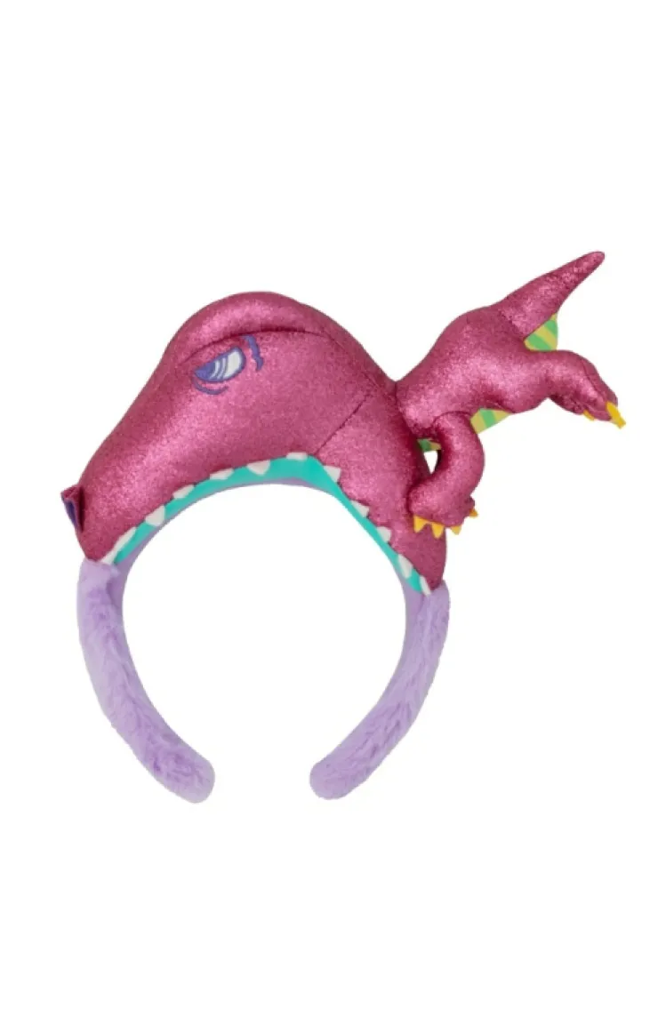 Universal Orlando Resort Jurassic Park Pink Glitter Dino Bite Headband* Headwear | Headwear