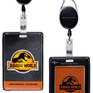Universal Orlando Resort Jurassic World Amber Logo Badge Reel* Lanyards | Lanyards