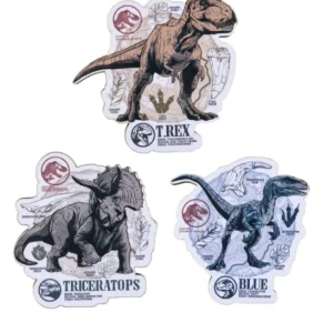 Universal Orlando Resort Jurassic World Dinosaurs Wood Magnet Set* Magnets