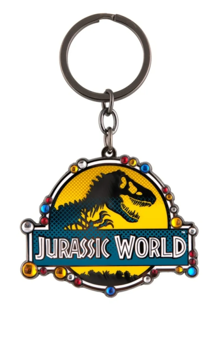 Universal Orlando Resort Jurassic World DNA Logo Keychain* Key Chains