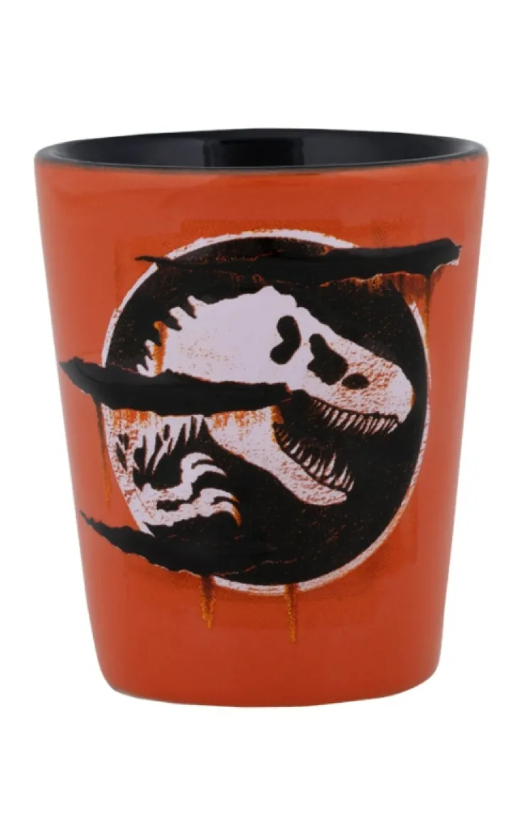 Universal Orlando Resort Jurassic World Malta Scratch Logo Shot Glass* Drinkware | Drinkware