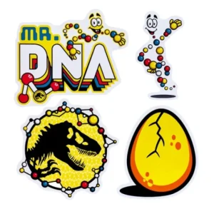 Universal Orlando Resort Jurassic World Mr. DNA Sticker Set* Stationery
