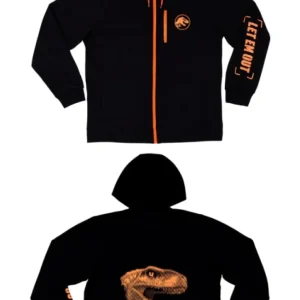 Universal Orlando Resort Jurassic World "LET EM OUT" Adult Zip-Up Sweatshirt* Adult Outerwear