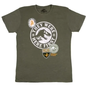 Universal Orlando Resort Jurassic World "They Were Here First" Adult T-Shirt* Adult T-shirts