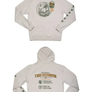 Universal Orlando Resort Jurassic World T. Rex Encounter Adult Hooded Sweatshirt* Adult Outerwear