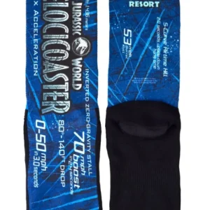 Universal Orlando Resort Jurassic World VelociCoaster Socks* Socks