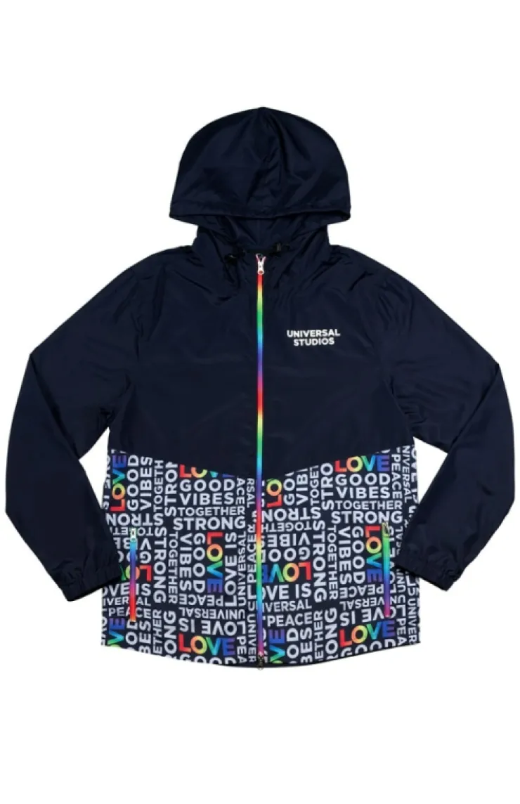 Universal Orlando Resort Love is Universal Adult Hooded Windbreaker* Adult Outerwear