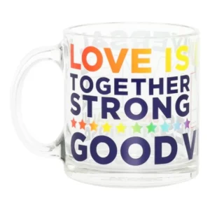Universal Orlando Resort Love Is Universal Glass Mug* Drinkware | Drinkware