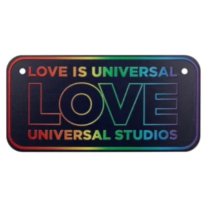 Universal Orlando Resort Love Is Universal License Plate Magnet* Magnets