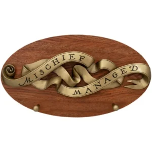 Universal Orlando Resort Marauder's Map Wand Wall Mount* Home Decorations