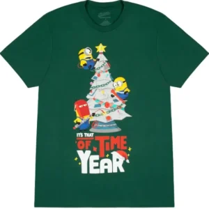 Universal Orlando Resort Minion Holiday "It's That Time Of Year" Adult T-Shirt* Adult T-shirts