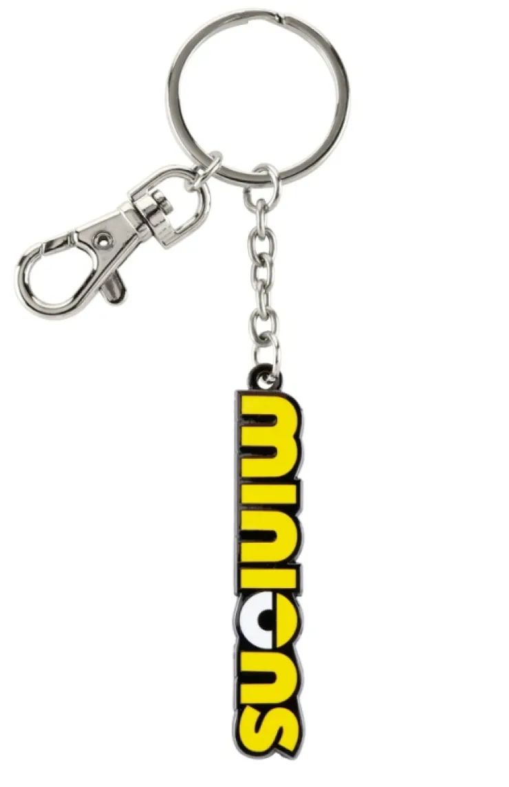 Universal Orlando Resort Minions Logo Keychain* Key Chains