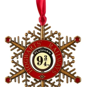 Universal Orlando Resort Platform 9 3/4&trade; Snowflake Spinner Ornament* Holiday