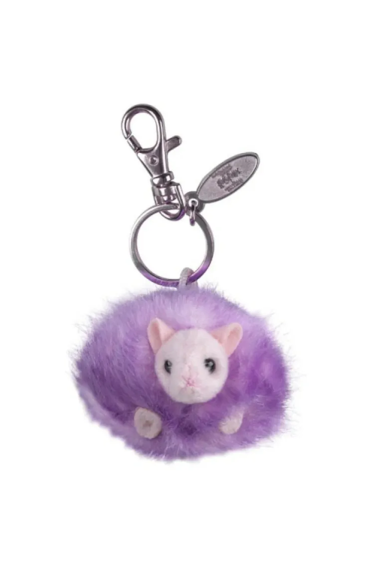 Universal Orlando Resort Purple Pygmy Puff Plush Keychain* Key Chains