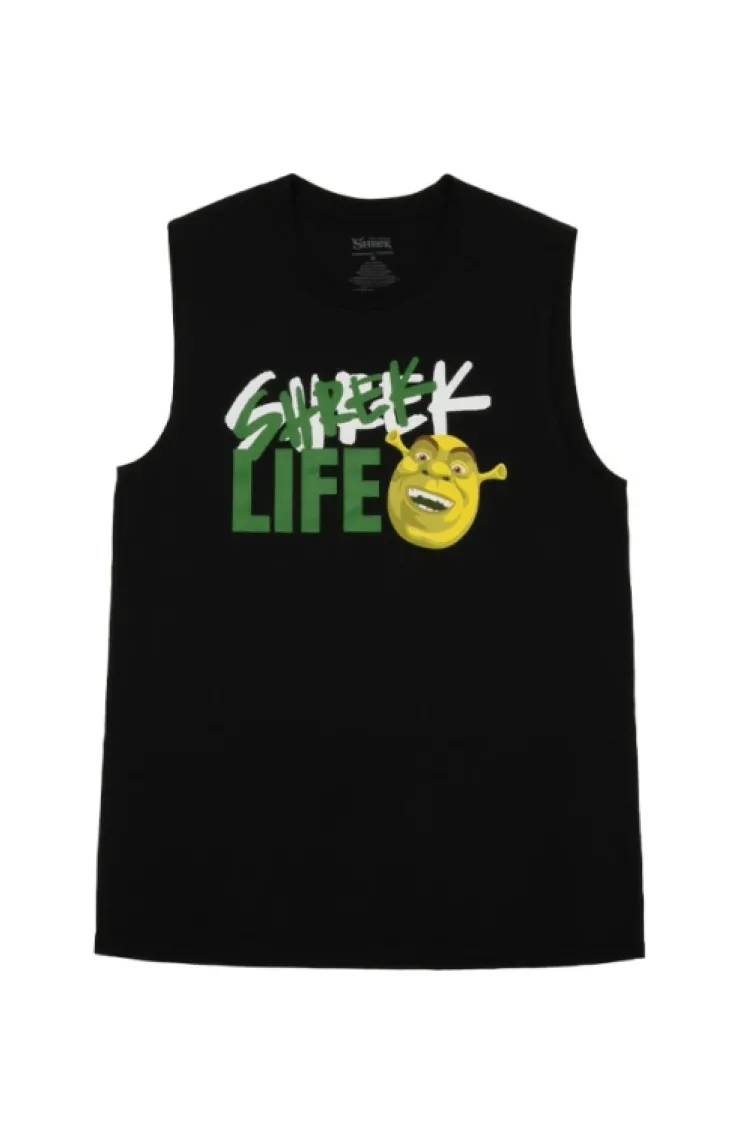 Universal Orlando Resort "Shrek Life" Adult Sleeveless T-Shirt* Adult T-shirts