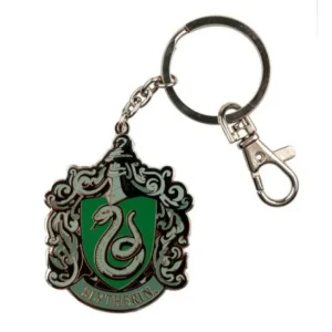 Universal Orlando Resort Slytherin Crest Medallion Keychain* Key Chains
