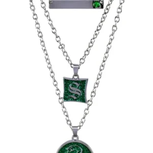 Universal Orlando Resort Slytherin&trade; Layered Necklace* Jewelry