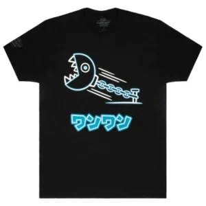 Universal Orlando Resort SUPER NINTENDO WORLD™ Neon Chain Chomp Adult T-Shirt* Adult T-shirts